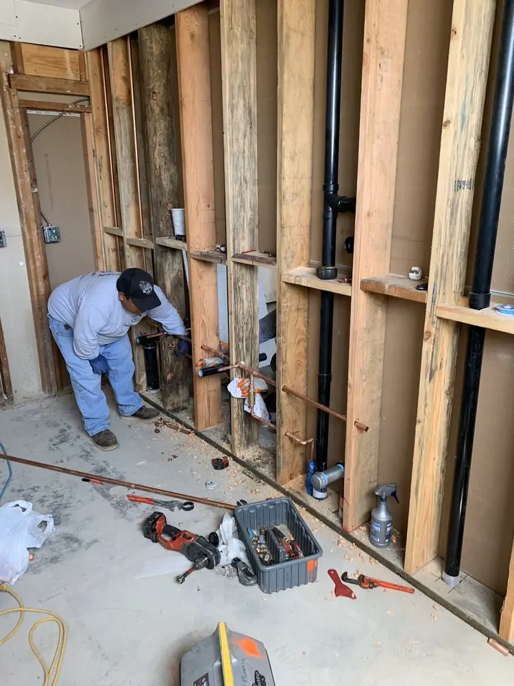 Commercial rough-in plumbing for Commercial Plumbing in Dunwoody Panhandle